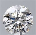 Lab Grown Diamond 3.02 Carats, Round with Ideal Cut, F Color, VVS2 Clarity and Certified by IGI