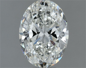 Picture of Natural Diamond 0.80 Carats, Oval with  Cut, I Color, SI1 Clarity and Certified by GIA