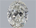 Natural Diamond 1.20 Carats, Oval with  Cut, I Color, VS2 Clarity and Certified by GIA