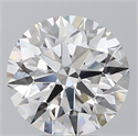 Lab Grown Diamond 4.79 Carats, Round with Ideal Cut, G Color, VS1 Clarity and Certified by IGI