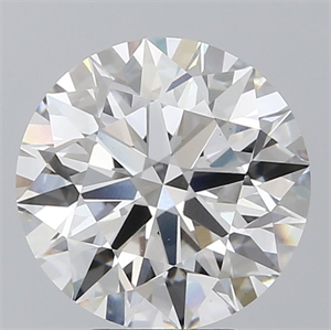 Picture of Lab Grown Diamond 4.79 Carats, Round with Ideal Cut, G Color, VS1 Clarity and Certified by IGI