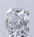 Natural Diamond 0.30 Carats, Radiant with  Cut, D Color, VS1 Clarity and Certified by GIA