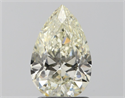 Natural Diamond 1.51 Carats, Pear with  Cut, K Color, VS2 Clarity and Certified by IGI