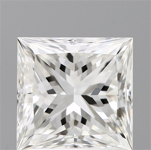Picture of Natural Diamond 1.52 Carats, Princess with  Cut, G Color, VVS1 Clarity and Certified by GIA