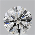 Natural Diamond 2.16 Carats, Round with Excellent Cut, J Color, VVS2 Clarity and Certified by GIA