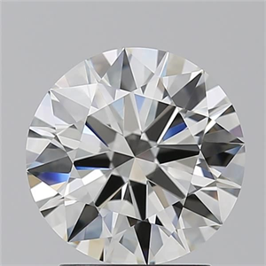 Picture of Natural Diamond 2.16 Carats, Round with Excellent Cut, J Color, VVS2 Clarity and Certified by GIA