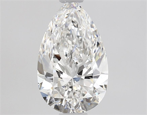 Picture of Natural Diamond 0.86 Carats, Pear with  Cut, E Color, VS2 Clarity and Certified by GIA