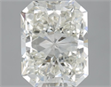 Natural Diamond 2.51 Carats, Radiant with  Cut, K Color, VS2 Clarity and Certified by GIA