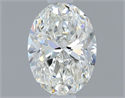 Diamante Natural 0.70 quilates, Ovalado , Color H, claridad VVS2 y certificado GIA