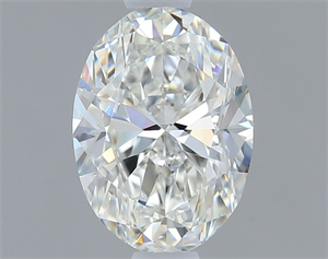Foto Diamante Natural 0.70 quilates, Ovalado , Color H, claridad VVS2 y certificado GIA de