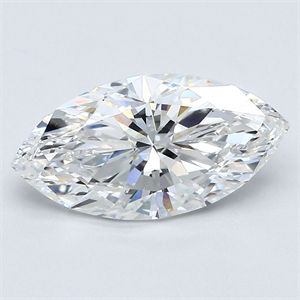 Picture of Natural Diamond 2.52 Carats, Marquise with  Cut, E Color, VS1 Clarity and Certified by GIA