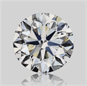 Natural Diamond 1.00 Carats, Round with Very Good Cut, J Color, VVS2 Clarity and Certified by GIA