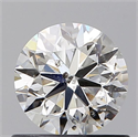 Natural Diamond 0.75 Carats, Round with Very Good Cut, H Color, SI2 Clarity and Certified by GIA