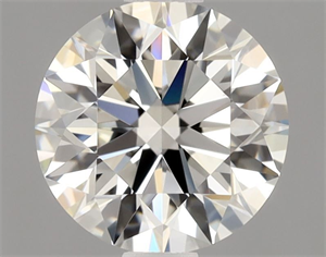 Foto Diamante Natural 0.82 quilates, Redondo , Color J, claridad VVS1 y certificado GIA de