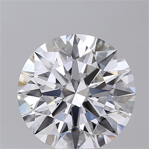 Picture of Lab Grown Diamond 6.02 Carats, Round with Ideal Cut, E Color, VVS2 Clarity and Certified by IGI