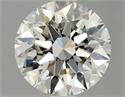 Natural Diamond 0.81 Carats, Round with Excellent Cut, J Color, VS1 Clarity and Certified by GIA