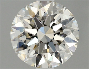 Picture of Natural Diamond 0.81 Carats, Round with Excellent Cut, J Color, VS1 Clarity and Certified by GIA