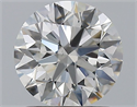 Diamante Natural 1.51 quilates, Redondo , Color H, claridad VS2 y certificado GIA