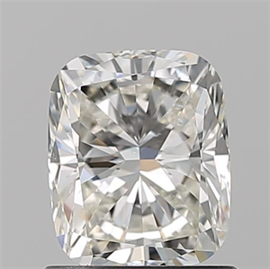 Foto Diamante Natural 1.01 quilates, Del cojín , Color J, claridad SI1 y certificado GIA de