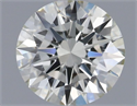 Diamante Natural 0.70 quilates, Redondo , Color K, claridad VS2 y certificado GIA