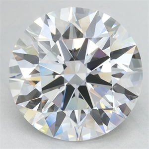 Foto Del inventario de diamantes de laboratorio, 3.19 quilates, Redondo , Color D, claridad VVS1 y certificado GIA de