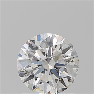 Picture of Natural Diamond 1.10 Carats, Round with Excellent Cut, E Color, SI2 Clarity and Certified by GIA