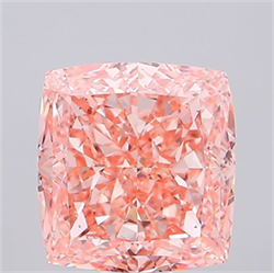 Picture of Lab Grown Diamond 20.11 Carats, CUSHION MODIFIED with  Cut, Fancy Vivid Pink Color, VS1 Clarity and Certified by IGI
