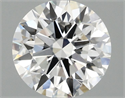 Lab Grown Diamond 1.43 Carats, Round with Ideal Cut, E Color, VS1 Clarity and Certified by IGI