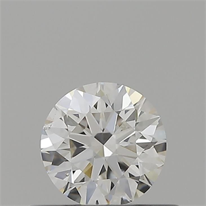 Picture of Natural Diamond 0.44 Carats, Round with Excellent Cut, I Color, SI1 Clarity and Certified by GIA