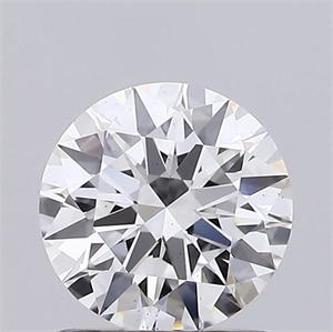 Picture of Lab Grown Diamond 1.10 Carats, Round with Ideal Cut, E Color, VS2 Clarity and Certified by IGI