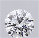 Lab Grown Diamond 1.10 Carats, Round with Ideal Cut, E Color, VS2 Clarity and Certified by IGI
