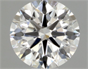Diamante Natural 0.42 quilates, Redondo , Color H, claridad VVS1 y certificado GIA