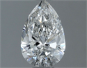Diamante Natural 0.50 quilates, De pera , Color G, claridad SI2 y certificado GIA