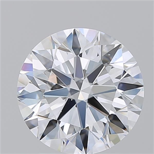 Picture of Natural Diamond 2.25 Carats, Round with Excellent Cut, D Color, VS2 Clarity and Certified by GIA