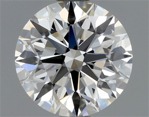 Picture of Natural Diamond 0.81 Carats, Round with Excellent Cut, E Color, VVS1 Clarity and Certified by GIA