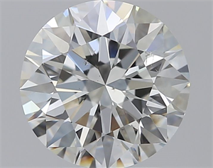 Picture of Natural Diamond 2.01 Carats, Round with Excellent Cut, H Color, VS2 Clarity and Certified by GIA