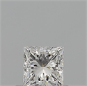 Diamante Natural 0.50 quilates, Princesa , Color G, claridad VS1 y certificado GIA