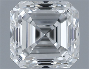 Picture of Natural Diamond 0.70 Carats, Asscher with  Cut, F Color, VVS2 Clarity and Certified by GIA