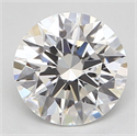 Diamante Natural 0.59 quilates, Redondo , Color F, claridad VVS1 y certificado GIA