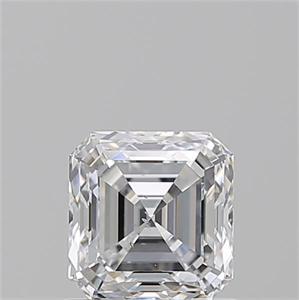 Foto Diamante Natural 1.01 quilates, Asscher , Color D, claridad SI1 y certificado GIA de