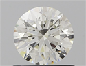 Natural Diamond 0.70 Carats, Round with Excellent Cut, J Color, VS1 Clarity and Certified by GIA
