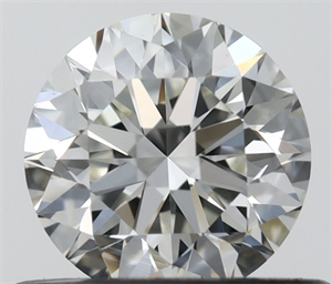 Foto Diamante Natural 0.50 quilates, Redondo , Color H, claridad VVS2 y certificado IGI de