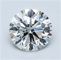 Diamante Natural 1.70 quilates, Redondo , Color I, claridad VVS2 y certificado GIA