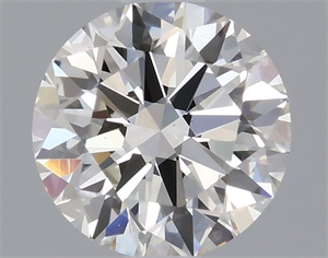 Foto Diamante Natural 0.70 quilates, Redondo , Color H, claridad VS2 y certificado GIA de