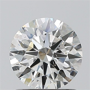 Foto Diamante Natural 1.01 quilates, Redondo , Color H, claridad SI1 y certificado GIA de