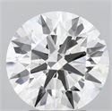 Del inventario de diamantes de laboratorio, 2.59 quilates, Redondo , Color F, claridad VVS2 y certificado IGI