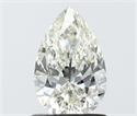 Diamante Natural 0.90 quilates, De pera , Color I, claridad SI1 y certificado IGI