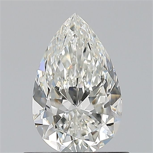 Picture of Natural Diamond 0.70 Carats, Pear with  Cut, H Color, VS1 Clarity and Certified by GIA
