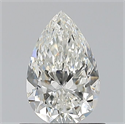 Diamante Natural 0.70 quilates, De pera , Color H, claridad VS1 y certificado GIA