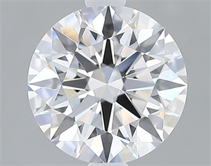 Picture of Lab Grown Diamond 1.54 Carats, Round with Excellent Cut, D Color, VVS1 Clarity and Certified by GIA